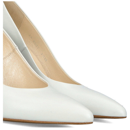 Ślubne szpilki - KOTYL 8517 ECRU PERŁA