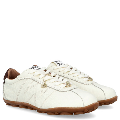 Hiszpańskie sneakersy premium - WONDERS AP-2103 BIAŁE