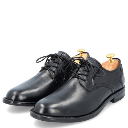 Męskie półbuty wizytowe - CAPRICE 9-13200-42 CZARNE