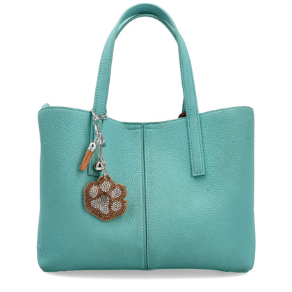 Brelok do kluczy serce - TYMOTEO LOVE B23 ŁAPKA BRĄZ