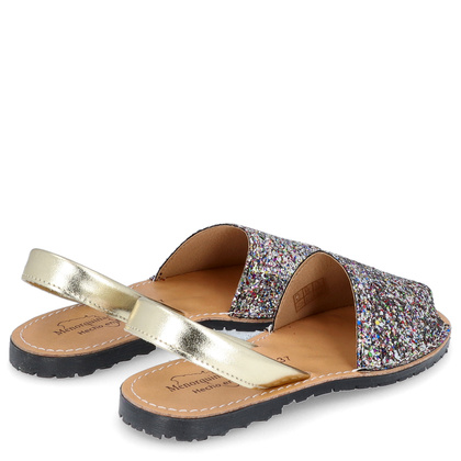 Eleganckie hiszpańskie sandały - TYMOTEO 550 MULTIKOLOR