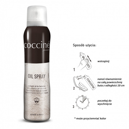 COCCINE OIL SPRAY - Tłuszcz do obuwia w sprayu