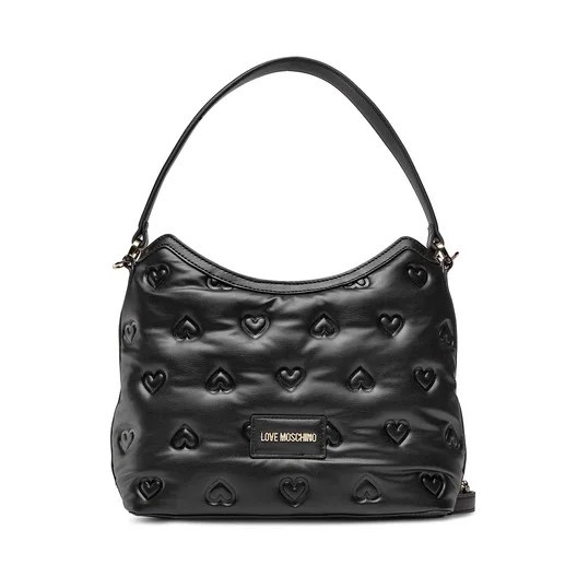 Torebka damska - LOVE MOSCHINO JC4042PP1FLD0000  CZARNA