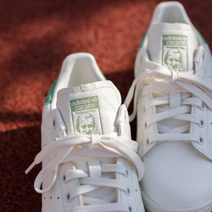 Sneakersy - ADIDAS STAN SMITH BIAŁE