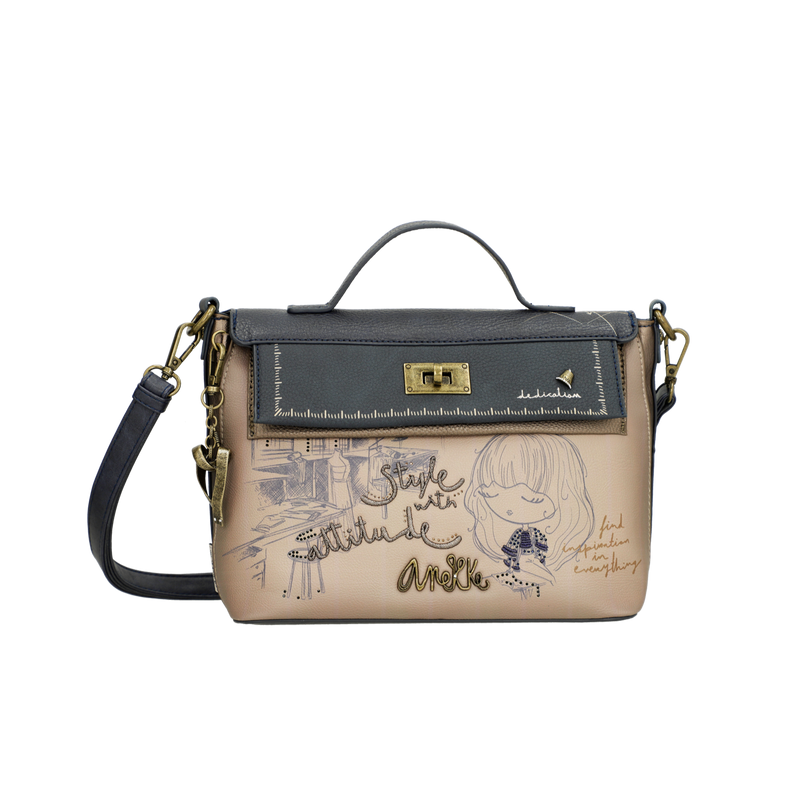 Torebka damska kuferek- ANEKKE MADEMOISELLE STUDIO 41843-528