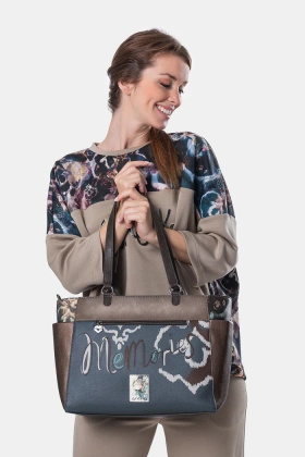 Duża torebka shopper - ANEKKE REAL MANIFESTO 41712-216