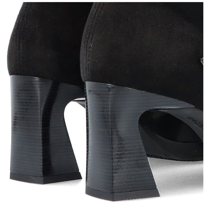 Hiszpańskie botki z klamerkami - HISPANITAS HI254304 CZARNE