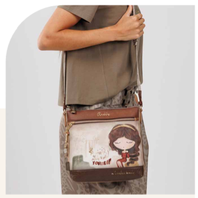 Prostokątna listonoszka damska - ANEKKE MUSE 42703-069