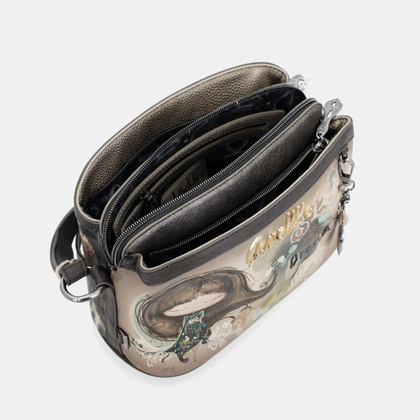 Torebka damska z przegródkami - ANEKKE REAL 41703-258