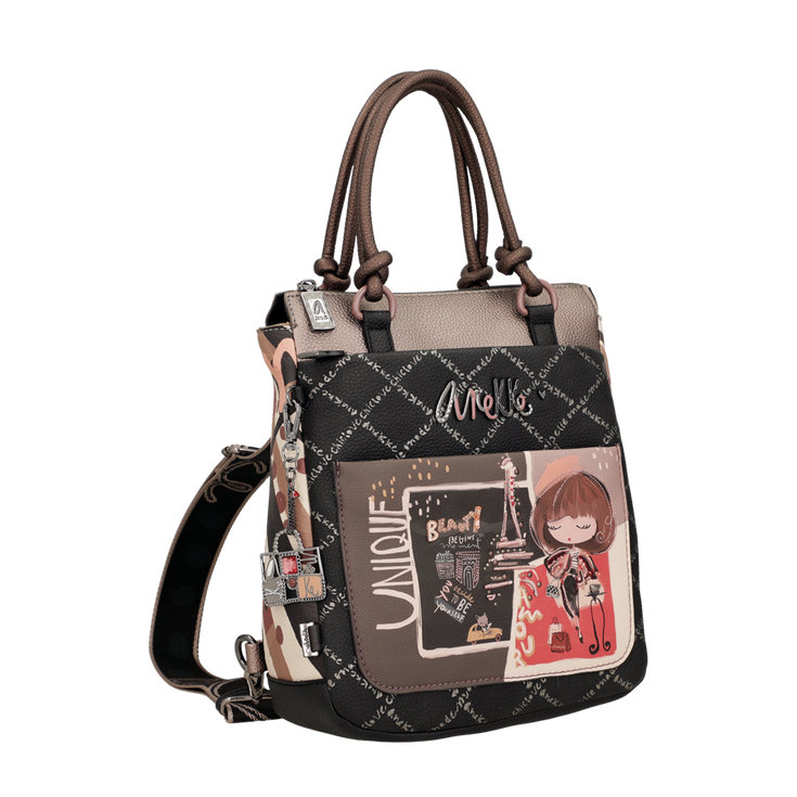 Torebka z funkcją plecaka - ANEKKE MADEMOISELLE 41805-288