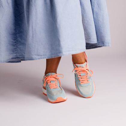 Hiszpańskie sneakersy damskie - GIOSEPPO 74947 MIĘTOWE