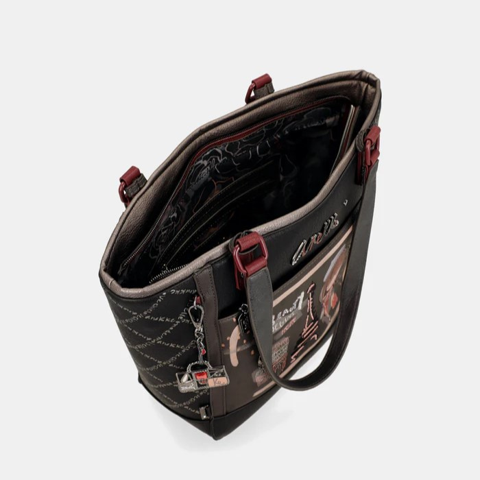 Duża torebka shopper - ANEKKE MADEMOISELLE 41802-134