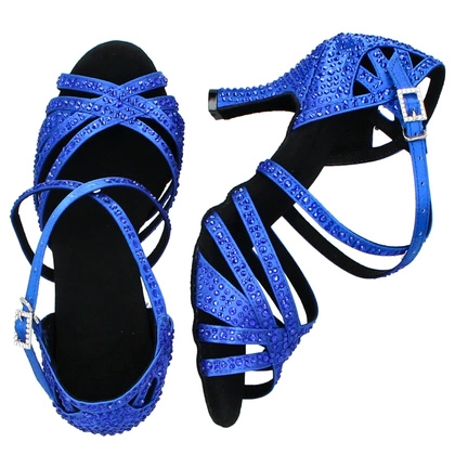 Elastyczne buty do tańca TYMOTEO D8 – idealne buty damskie na obcasie na początek