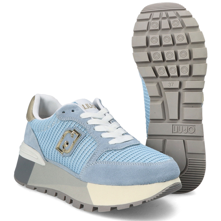 Sneakersy premium  - LIU JO AMAZING 25 NIEBIESKIE