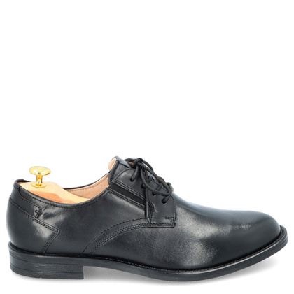 Męskie półbuty wizytowe - CAPRICE 9-13200-42 CZARNE