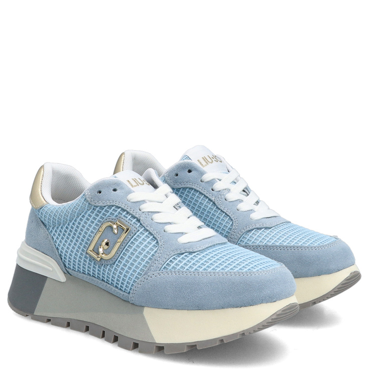 Sneakersy premium  - LIU JO AMAZING 25 NIEBIESKIE
