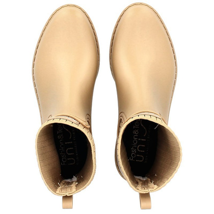 Krótkie kalosze premium - UNISA AYNAR BEŻOWE