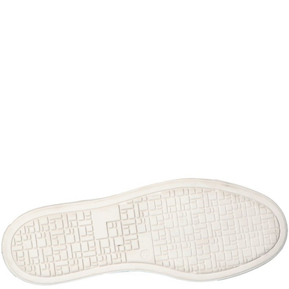 Wysokie trampki z owadem - KENT 304T BIAŁE