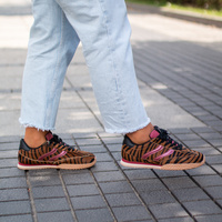 Hiszpańskie sneakersy damskie - GIOSEPPO 77010 BRĄZOWE