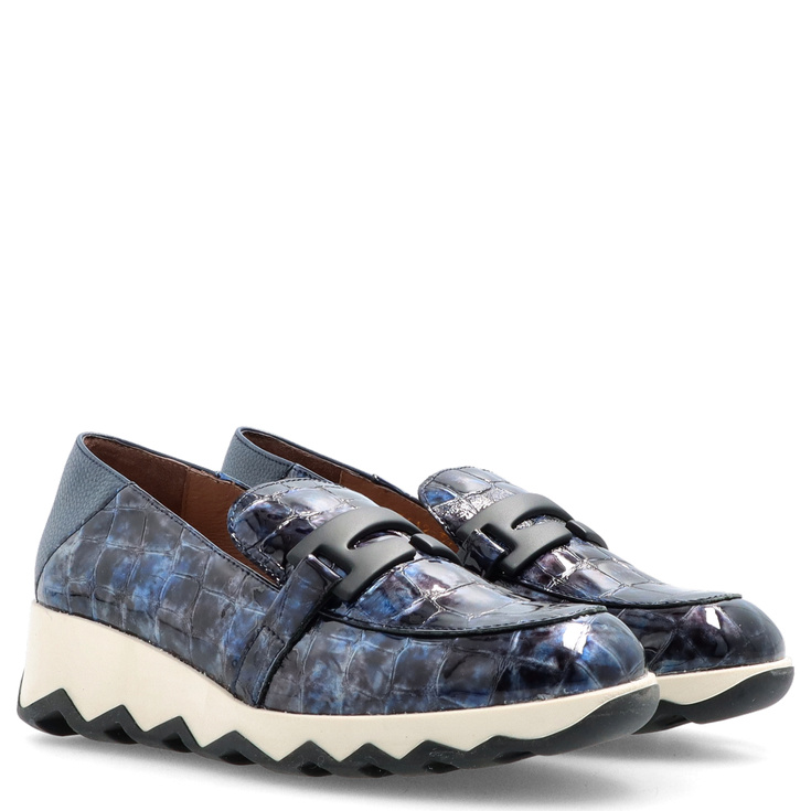ZESTAW BUTY I TOREBKA - WONDERS C-7612 WB-52007 GRANATOWY