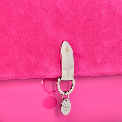 Klasyczna kopertówka - TYMOTEO 29 FUKSJA