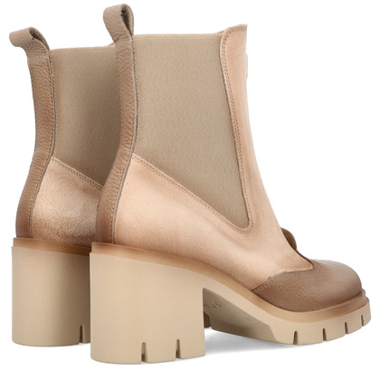 Botki na platformie - HISPANITAS HI254280 BEŻOWE