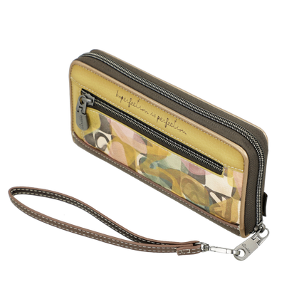 Duży portfel damski z blokadą RFID - ANEKKE MUSE BLOOM 42729-908