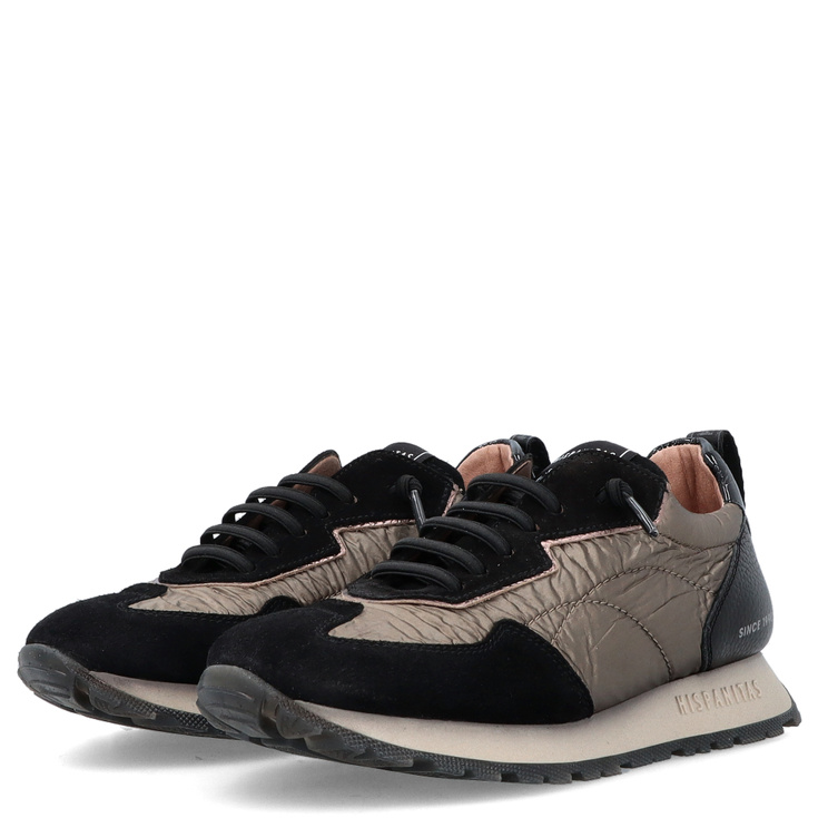 Hiszpańskie sneakersy damskie - HISPANITAS HI254209 CZARNE