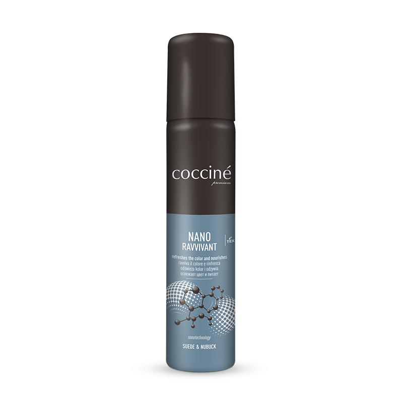 COCCINE NANO RAVVIVANT BEZBARWNY - spray ożywiający kolor do nubuku i zamszu