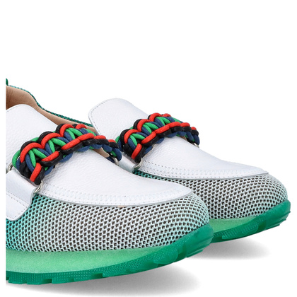 Hiszpańskie półbuty - HISPANITAS BHV253948 ZIELONE