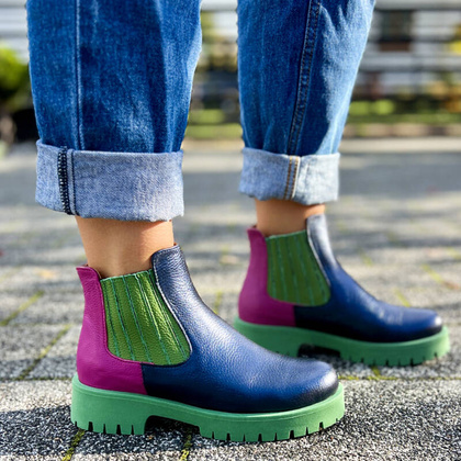 Kolorowe sztyblety - TYMOTEO A1001 KOLOROWE