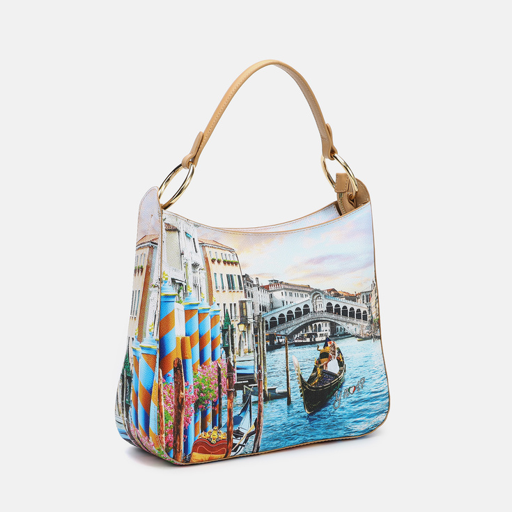Torebka damska na ramię - YNOT YES-713S5 DREAM IN VENICE