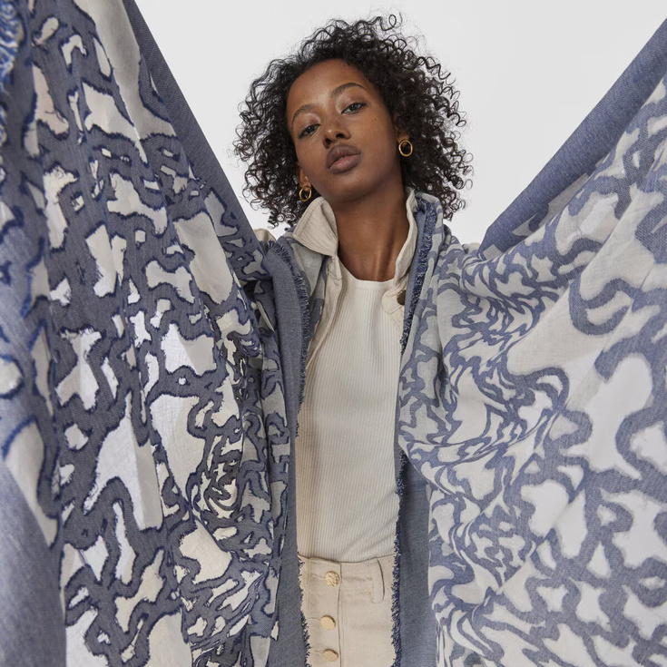 Szal z motywem misia - TOUS KAOS 2000786333