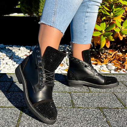 Hiszpańskie workery premium - ALMA EN PENA I240751 CZARNE