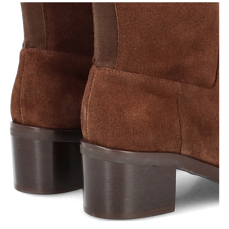 ZESTAW BUTY + TOREBKA - KOTYL 1389 TOSCANIO G88 CZEKOLADOWY