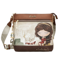 Prostokątna listonoszka damska - ANEKKE MUSE 42703-069