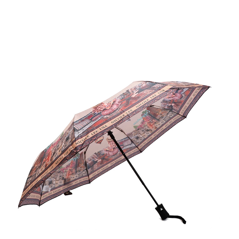 Składana parasolka damska - NICOLE LEE UMB6519-HNE HEAVEN ON EARTH