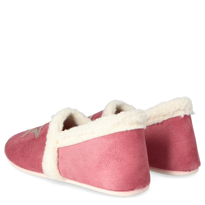 Luksusowe kapcie z futerkiem - MACARENA ANAIS 26 RÓŻOWE