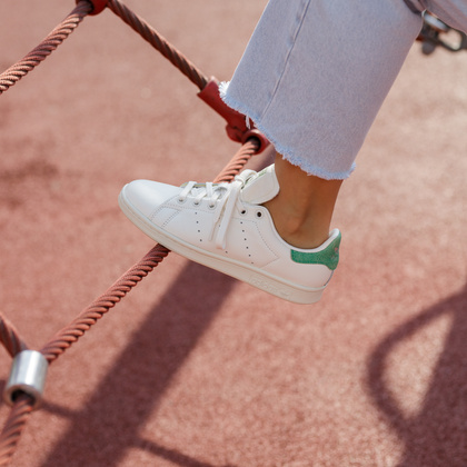 Sneakersy - ADIDAS STAN SMITH BIAŁE