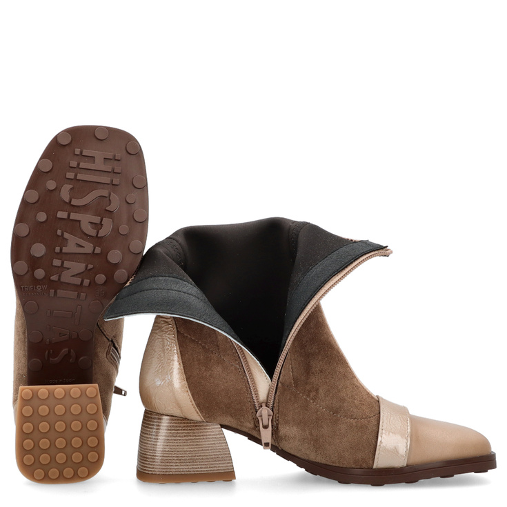 ZESTAW BUTY + TOREBKA - HISPANITAS HI254219 TOSCANIO G100 BEŻOWY