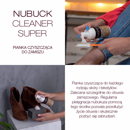 COCCINE NUBUCK CLEANER - pianka czyszcząca