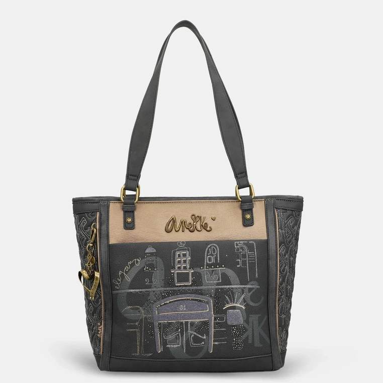 Duża torebka shopper - ANEKKE MADEMOISELLE BOUTIQUE 41852-047