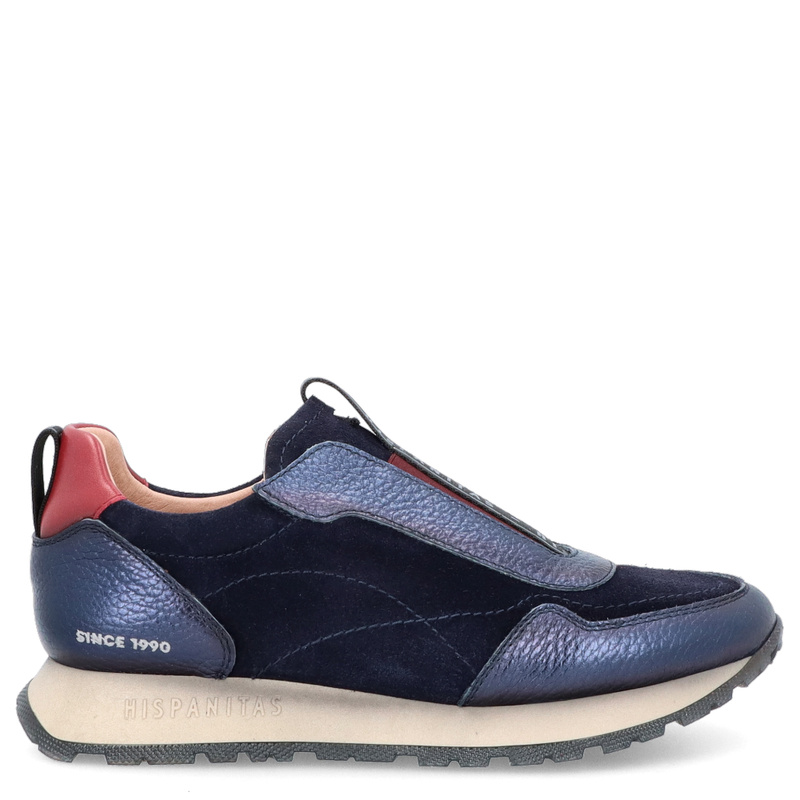 Wsuwane sneakersy damskie - HISPANITAS HI254311 GRANATOWE