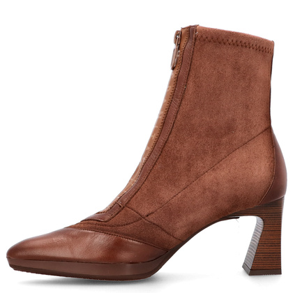 Hiszpańskie botki z zamkiem - HISPANITAS HI254186 BRĄZOWE