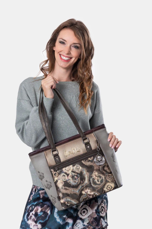Duża torebka shopper - ANEKKE REAL MANIFESTO 41712-364