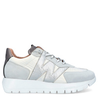 Hiszpańskie sneakersy premium - WONDERS A-2464 SREBRNE