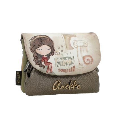 Mały damski portfel z klapką - ANEKKE MUSE 42709-016