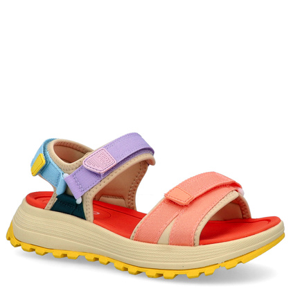 Damskie sandały zapinane na rzep - GIOSEPPO 75535 KOLOROWE