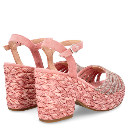 Sandały na platformie - LEJADE 3350 RÓŻOWE
