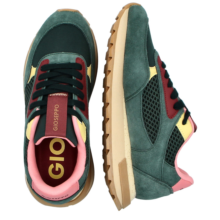 Hiszpańskie sneakersy - GIOSEPPO 76467 ZIELONE